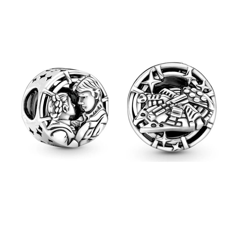 Star Wars Charm Beads Pendant fit Original Snake Silver Bracelet Necklace Beads for Diy Jewelry Women Gift