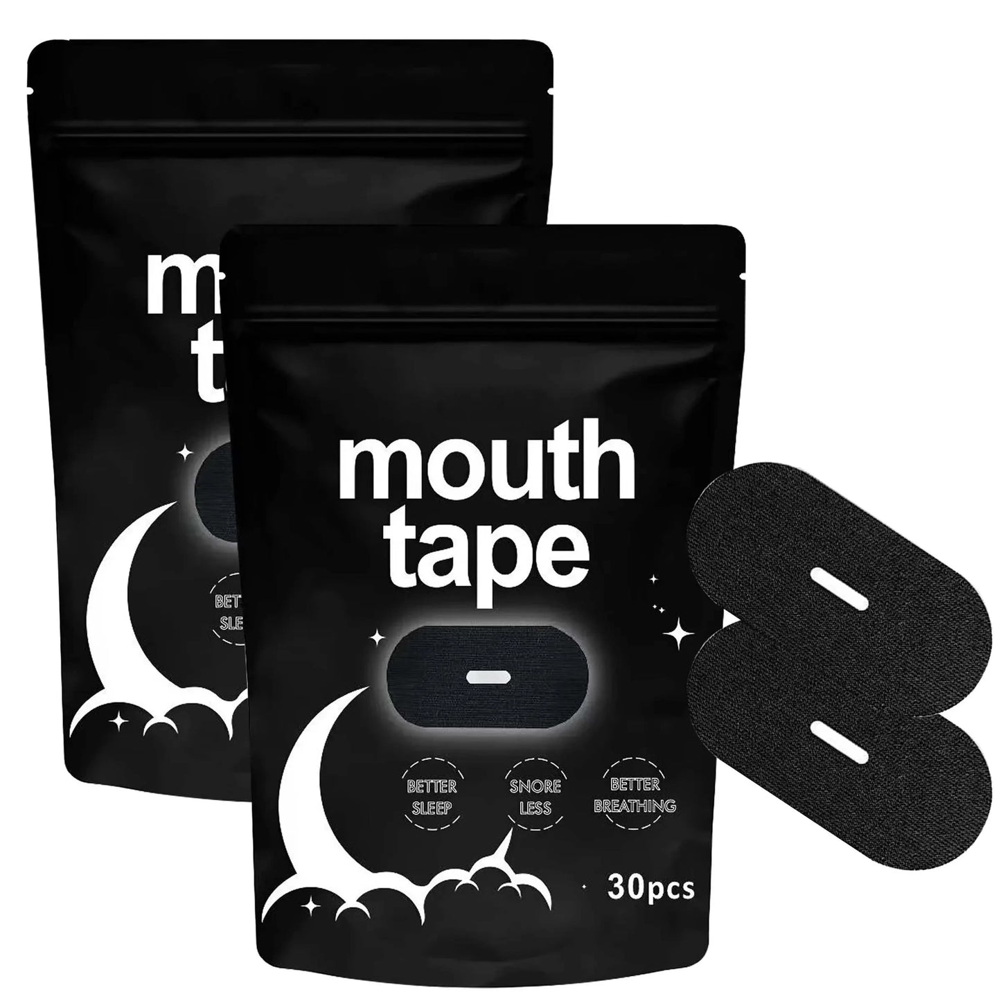30/60/90pcs Breathable Mouth Tape Anti Snoring Sleep Strips Adhesive Tape Sleep Accessories for Improving Sleep
