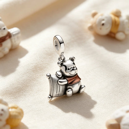 Hot Disney Winnie the Pooh Piglet Tigger Charm Pendant Original Bracelet Necklace Beads For Diy Jewelry Women Gift