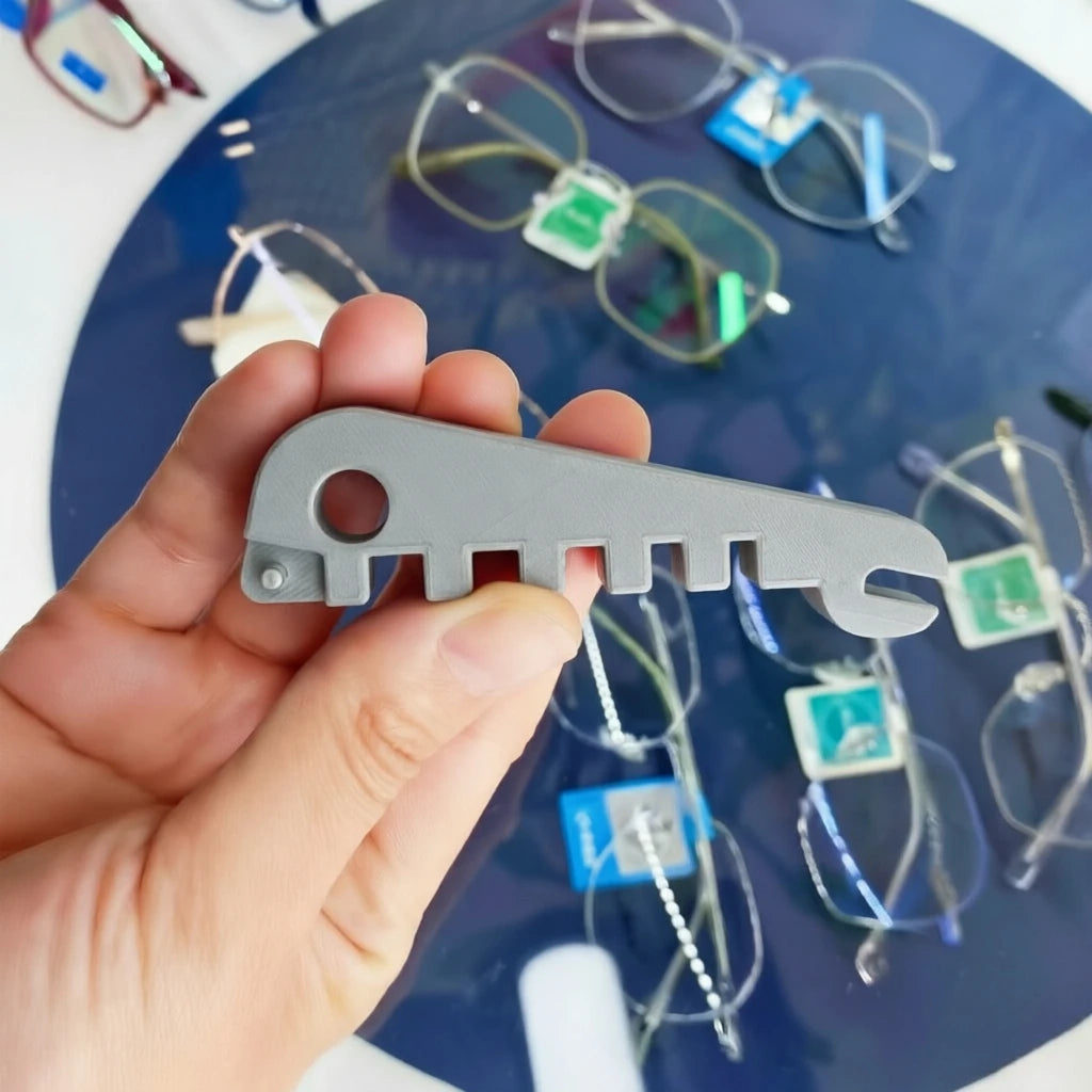 Eyeglass Frame Bending Tool for Leg Adjustment and Crease Repair Straighten Bent Arms with Precision Repair Pliers