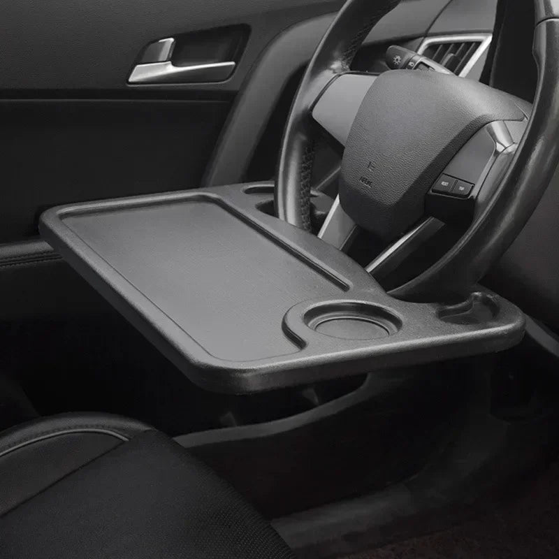 Portable Car Laptop Computer Desk Mount Stand Foldable Steering Wheel Dining Table Bracket Drink Food Coffee Tray Board Amagi