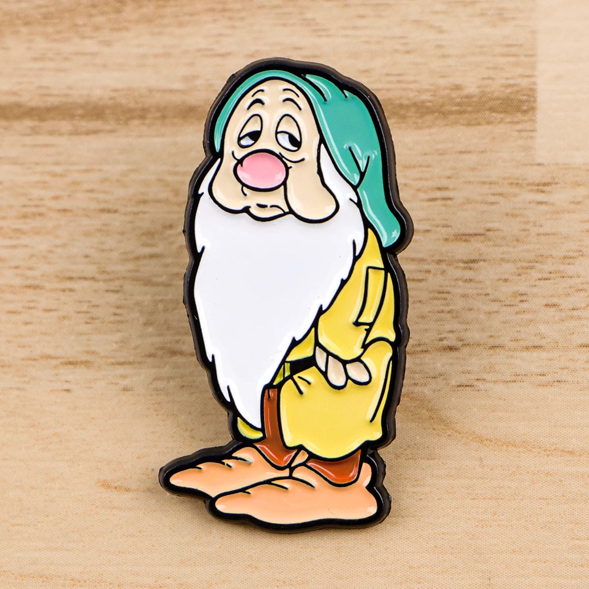 Funny Witch Enamel Pin Cartoon Old Men Brooch For Coat Women's Brooches Fashion Lapel Badges Jewelry Gift for Friends