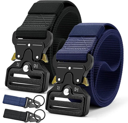 New Men's Tactical Nylon Multi-function Belt Retro Outdoor Adventure Belt Fashion Men's Waist Accessories Wholesale