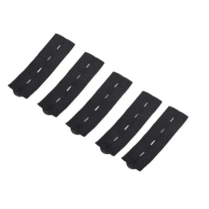 5pcs Pant Extender Belt Unisex Waist Band Tight Trousers Jeans Skirts Maternity Button Hooks Garment DIY Sewing Supplies