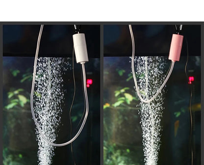 Aquarium USB Air Pump Fish Tank Air Compressor Aquarium Portable Mini Oxygenator Oxygen Aerator Aquarium Accessories 5V