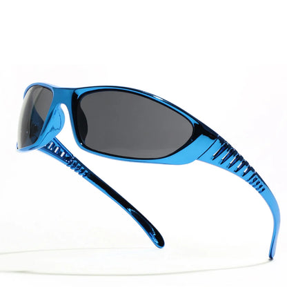 Silver sunglasses, color technology sensation, net red sunglasses, men's and women's fishing glasses accessories, tools, outdoor