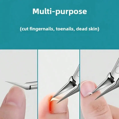 Professional German Eagle Beak Nail Clippers - Precision Cutters for Thick Nails, Ideal for Manicure