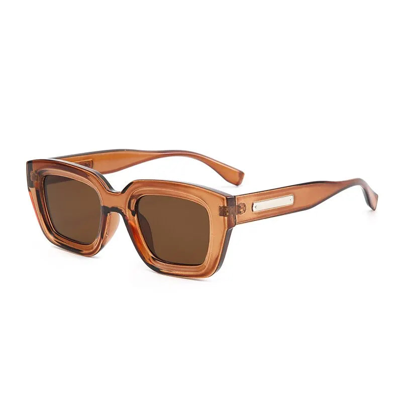2023 Retro Square Sunglasses UV400 Protection Fashion Eyewear for Men Women Outdoor Shades