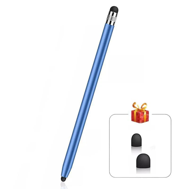 Touch Pen For Tablet Universal Pencil Capacitive Stylus Double Dual Silicone Head For iPad Android Smart Phone