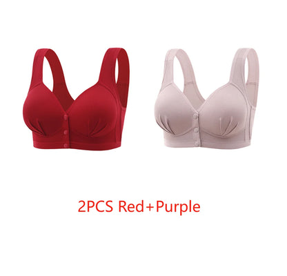Maternity Bra Wire Free Front Closure Breastfeeding Nursing Bra Pregnant Women Sleeping Bras Gorge Allaitement
