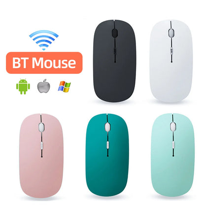Wireless Bluetooth Mouse For iPad Samsung Huawei Lenovo MiPad Android Windows Tablet Battery Mouse For Laptop Notebook Computer