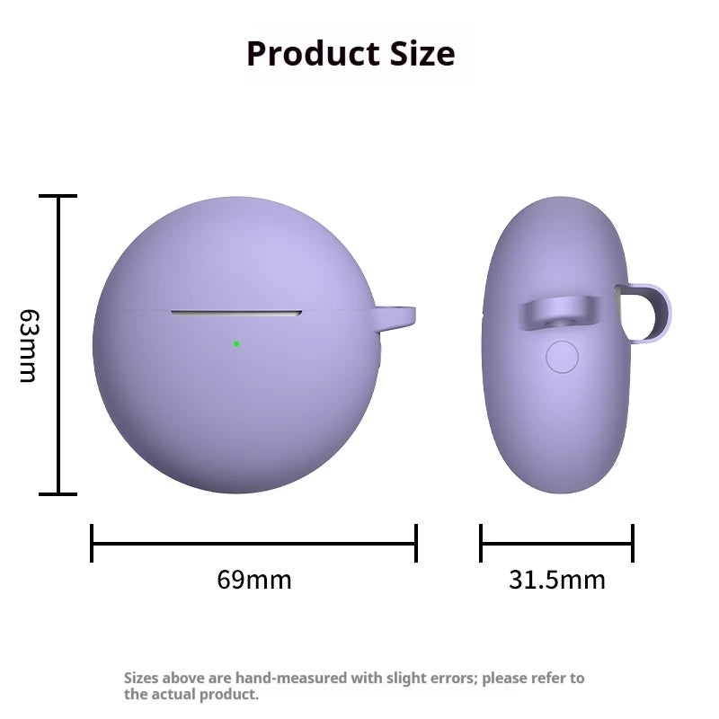 New Silicone Protective Case For Huawei Freebuds 7i 2025 Cover Shockproof Anti-Scratch Protective Cases With Hook Housing Shell