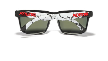 KDEAM Men's Polarized Sunglasses Square Casual Outdoors Sun Glasses Women Unisex Sunglass For Couple With Zipper Case