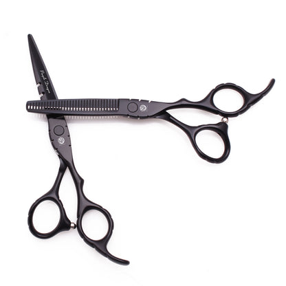 Hair Scissors 5.5" 6" Purple Dragon Stainless Professional Hairdressing Scissors Thinning Shears Hair Scissor Dropshipping Z1010
