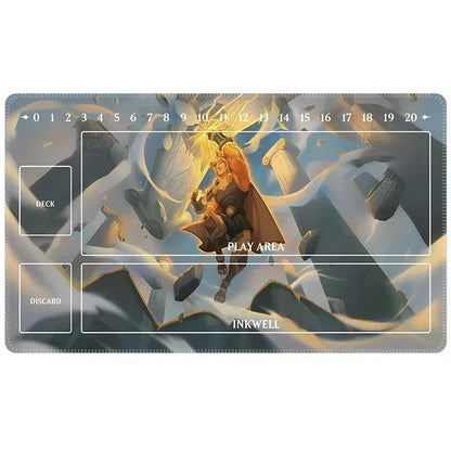 60x35x0.2Cm Cartoon Anime Lorcana Card Battle Single Tcg Game Mat Game Table Mat Card Mat Collection Toys Gift