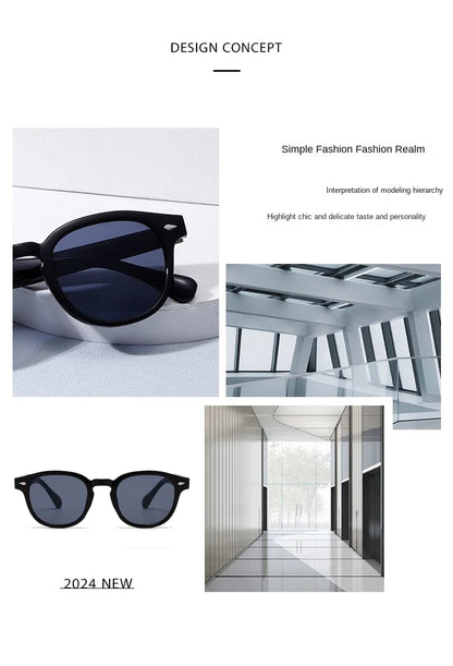 2024 New Vintage Rectangle Sunglasses Men Women Luxury Brand Designer Square Sun Glasses Fashion Men Sun Glasses Oculus UV400