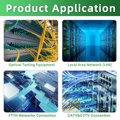 Natalink SC Fiber Optic Coupler  SC Female to SC Female APC Simplex Single Mode Fiber Optical Adapter Network Internet Connector
