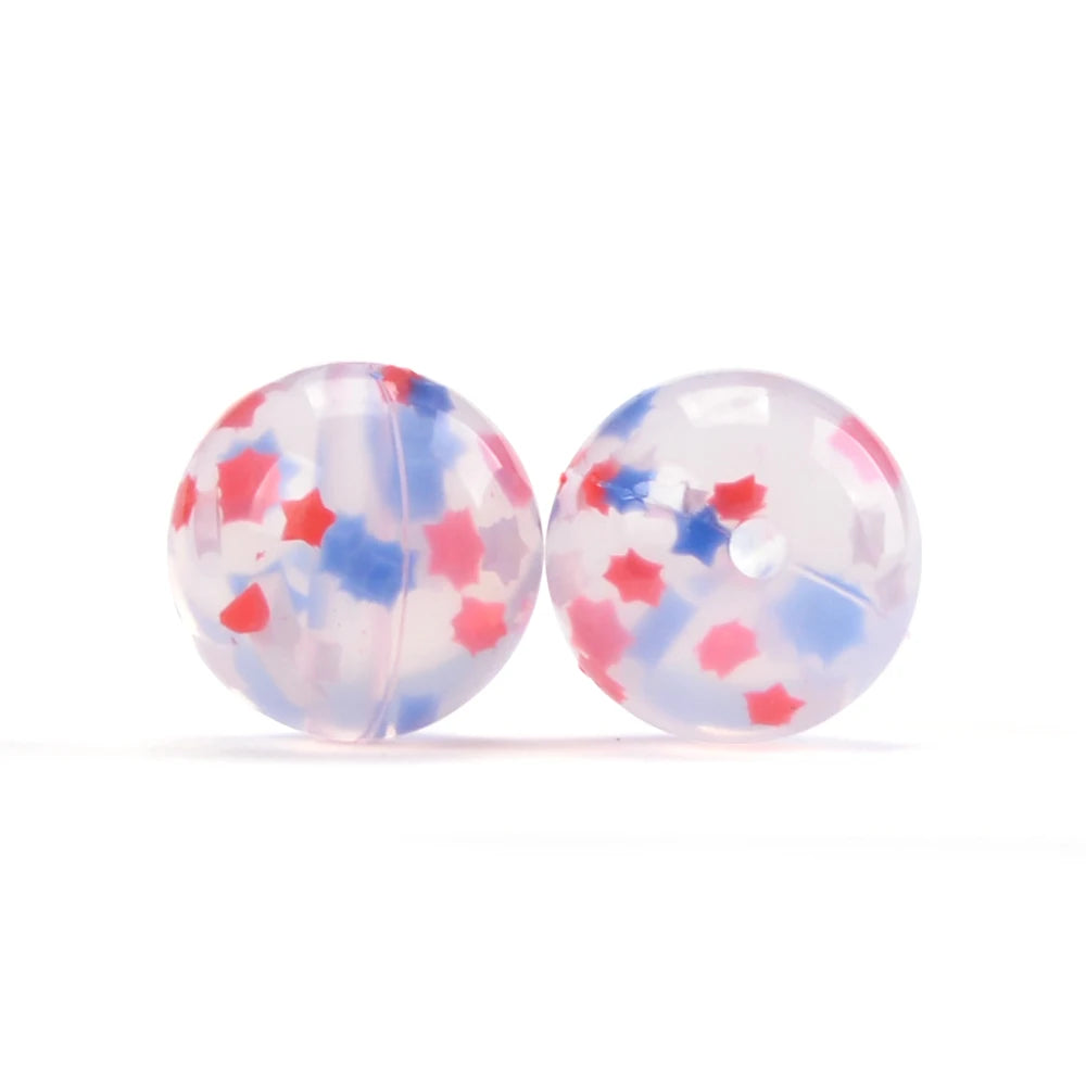 LOFCA 12mm 50pcs/lot Beads Food Grade Silicone Teether Round Beads Baby Chewable Teething Beads Silicone Teether For Diy