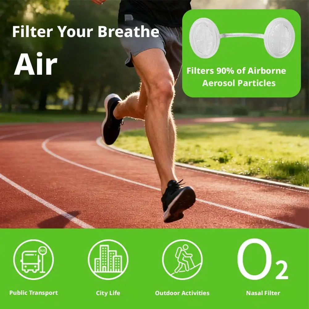 Disposable Nose Filters Invisible Nasal Plugs Dust Allergy Smog Control Outdoor Daily Use Nose Plug