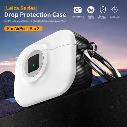 Magnetic Headphone Case for Airpods 4 pro 3 2 1 with Secure Lock Wireless Charging Compatible with Camera Series