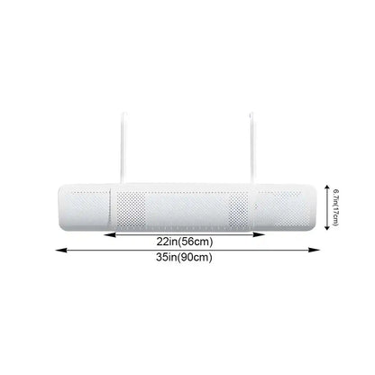 Anti-Direct Blowing Air Conditioning Wind Deflector Wall-Mounted Outlet Baffle Hanging Conditioning Guide Cover