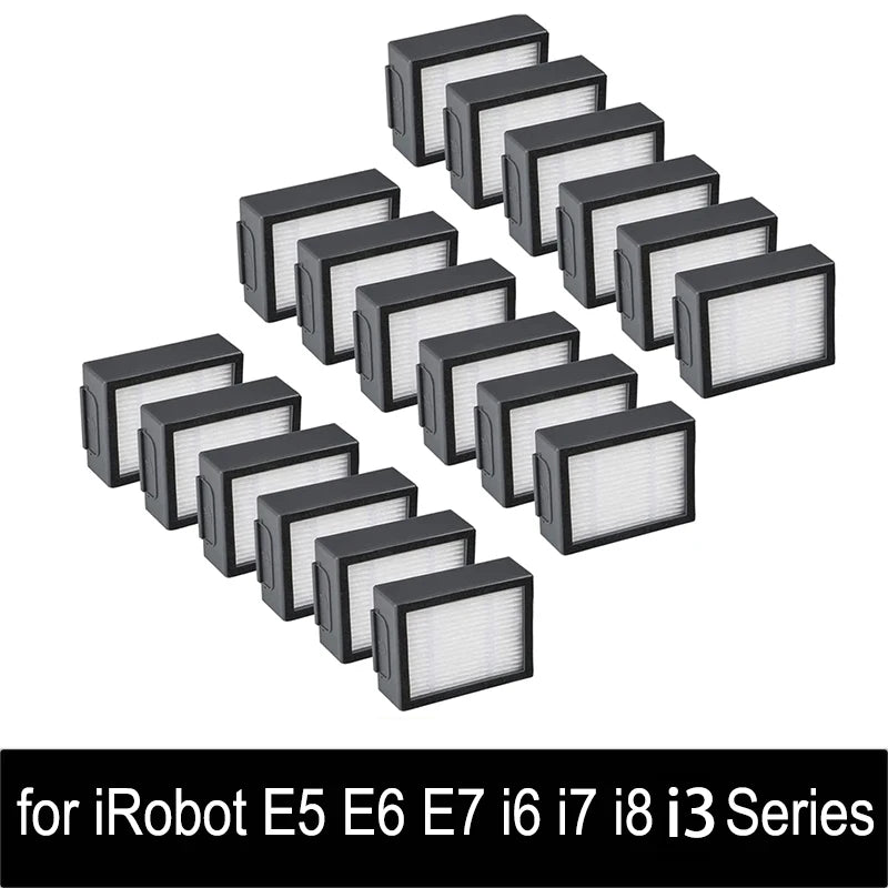 HEPA Filter for IRobot Roomba Evo, i,e Series: E5 E6 E7 I1 I3 I4 I5 I6 I7 I8 E, I, Series Robotic Vacuum Cleaners