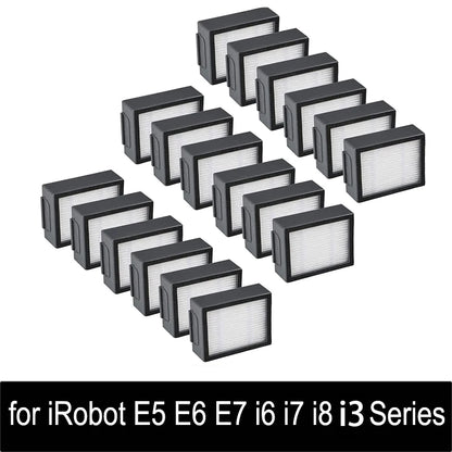 HEPA Filter for IRobot Roomba Evo, i,e Series: E5 E6 E7 I1 I3 I4 I5 I6 I7 I8 E, I, Series Robotic Vacuum Cleaners
