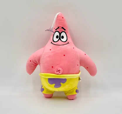 Anime Plushie Doll Spongebob Peluches Doll Squarepants Patrick Star Squidward Eugene Krabs Gary Kawaii Cartoon Stuffed Plush Toy