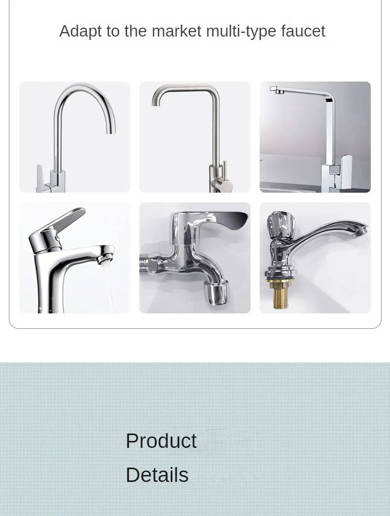 Kitchen Electric Water Heater Tap Instant Hot Water Faucet Heater Cold Heating Faucet Tankless Instantaneous Water Heater