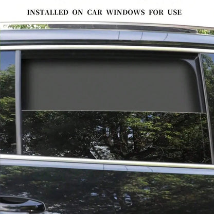 Magnetic curtain protectors, side window sunshades, UV protection, suitable for most models, universal in all seasons