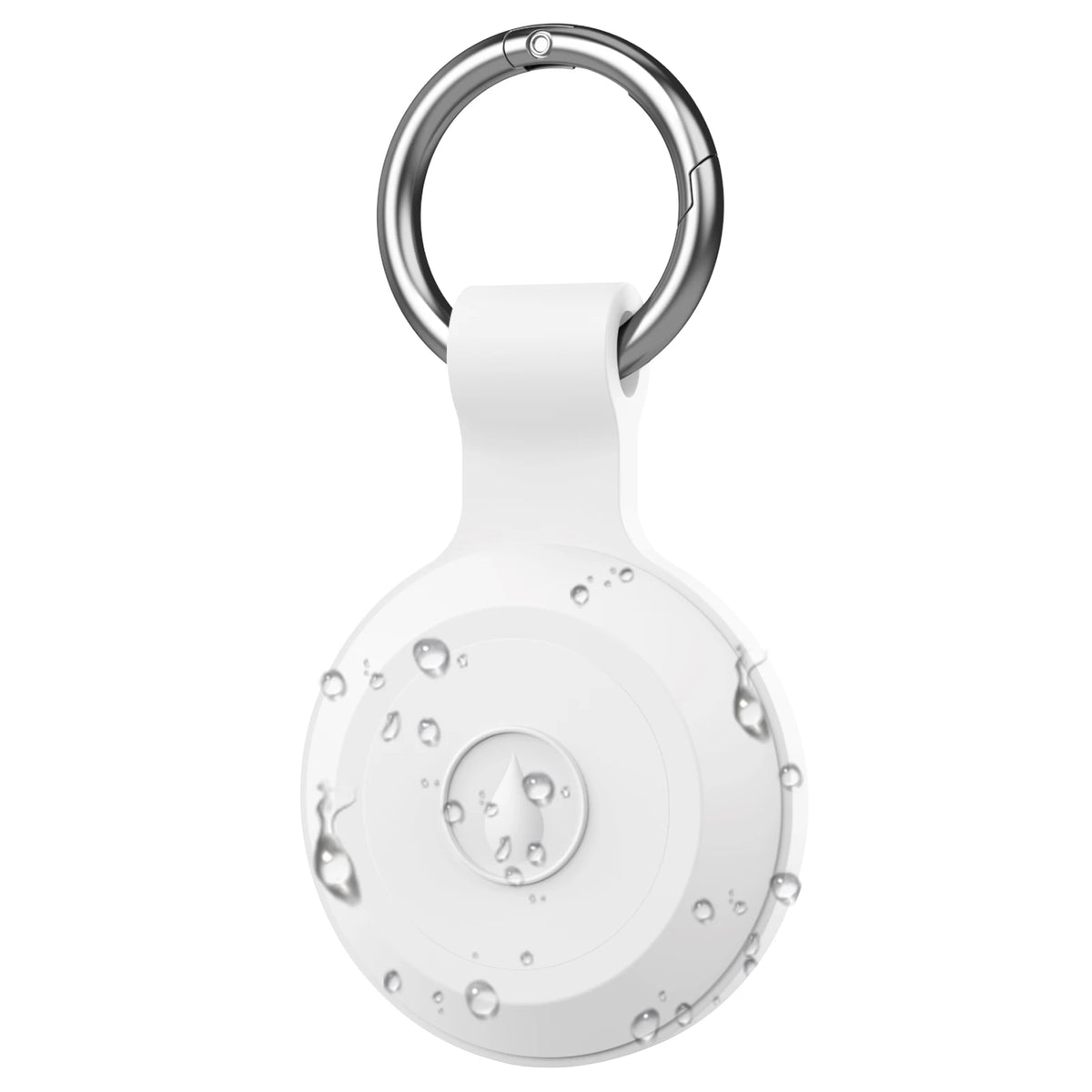 Silicone Case For Apple Airtag Cover 360° Waterproof Dog Cat Collar GPS Finder Protective Cases For Apple Air Tag Shell Keychain
