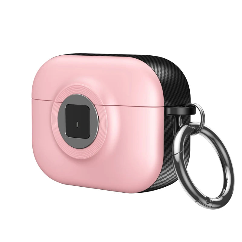 Magnetic Headphone Case for Airpods 4 pro 3 2 1 with Secure Lock Wireless Charging Compatible with Camera Series