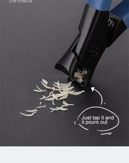 Large Size Stainless Steel Nail Clipper - Professional Toenails Trimmer Thick Hard & Durable Nail File for Household Use