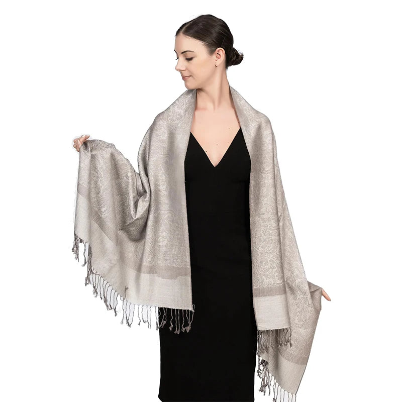 New fashionable all-match imitation cashmere Pashmina paisley tassel scarf long scarf shawl for all seasons