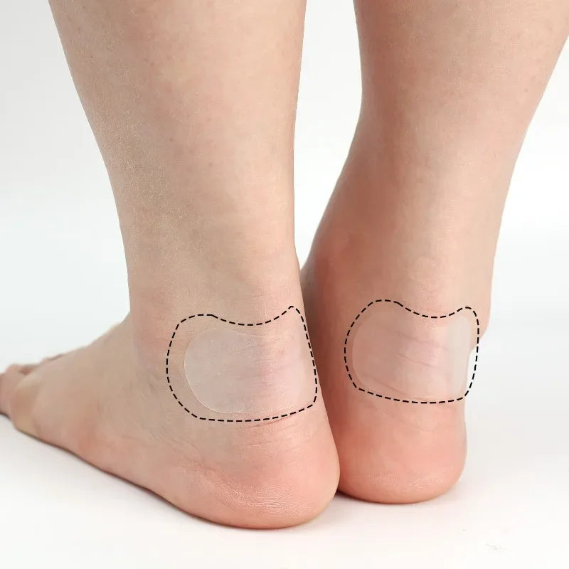 Anti-wear Foot Patches Sample Women Men Invisible Gel Heel Protector Foot Care Adhesive Patch Stickers Cushion Foot Care Tool