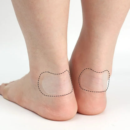 Anti-wear Foot Patches Sample Women Men Invisible Gel Heel Protector Foot Care Adhesive Patch Stickers Cushion Foot Care Tool