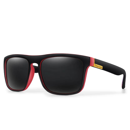 LOISRUBY Brand Polarized Cycling Sunglasses Men Car Driving Color Changing Bike Motorcycle Square Frame Hinking Festival