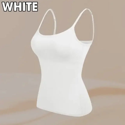 Higher Quality Solid Padded Bra Sexy Women Tops Camisole Top Women Vest Women Camisole with Built in Bra Cami Top Vest Tank Top