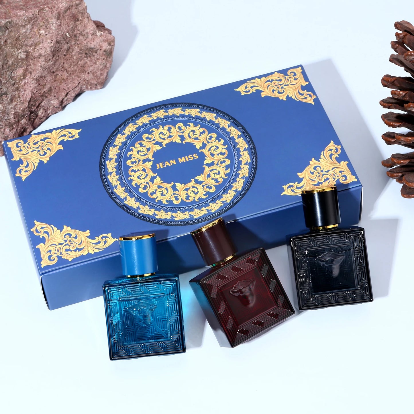 2025new 30ML*3 Perfume Luxury Gift Set Woman Fresh Cologne Woody Eau De Toilette Parfume Floral Scent Lasting Pheromone