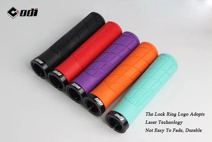 ODI Bicycle Grips MTB Lock-on Shockproof Bike Handlebar Cover Anti-Slip Mountain Bike Folding Balance BMX DH Cycling Accessories