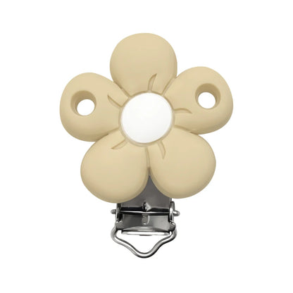 1/3/10pcs Silicone Flower Pacifier Clips Food Grade Teethers For Baby DIY Baby Soother Nursing Pacifier Chain Accessories