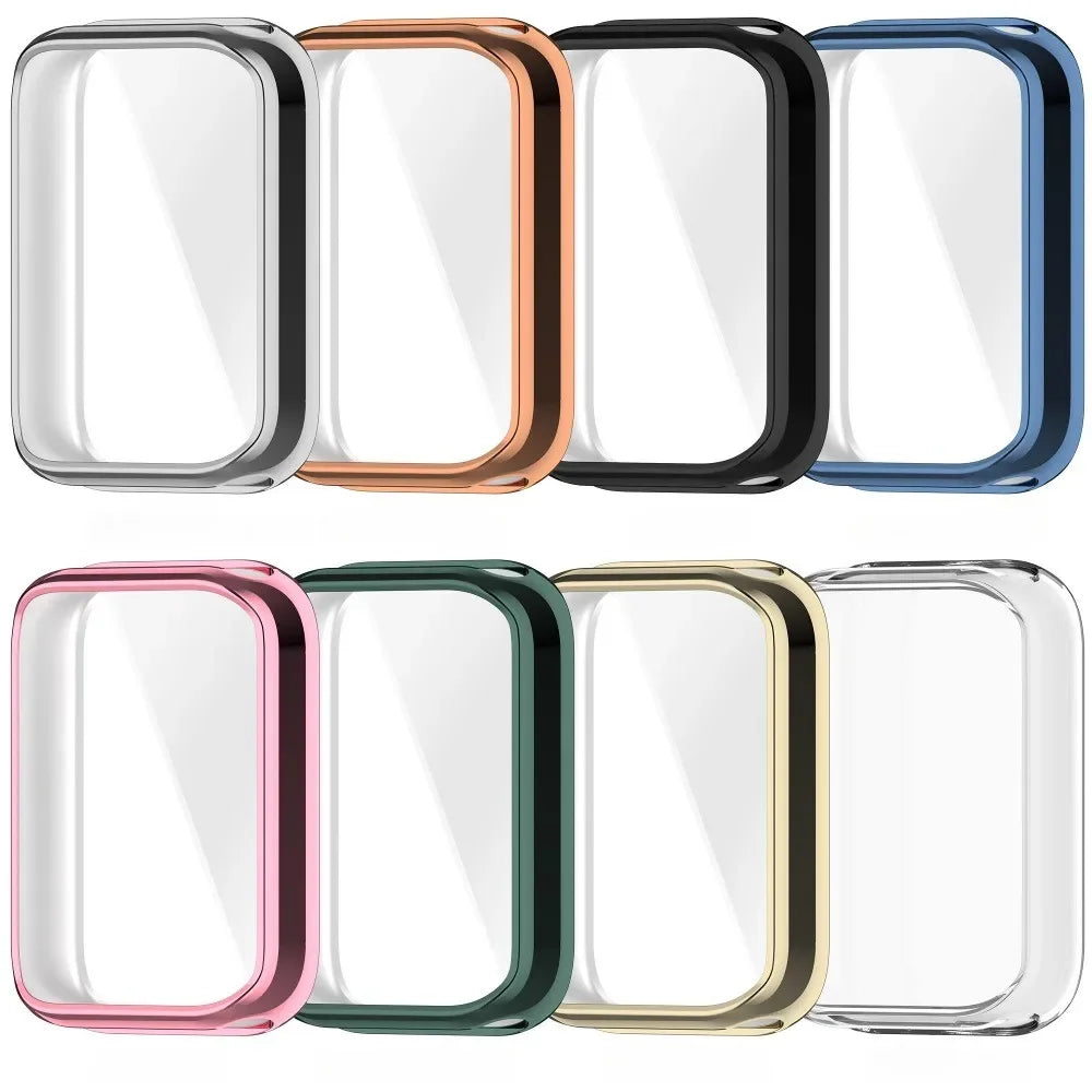 Soft Silicone Strap and One-piece Full Protective Case for Xiaomi Mi Band 9 Pro Strap Smart Band