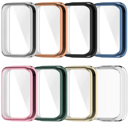 Soft Silicone Strap and One-piece Full Protective Case for Xiaomi Mi Band 9 Pro Strap Smart Band