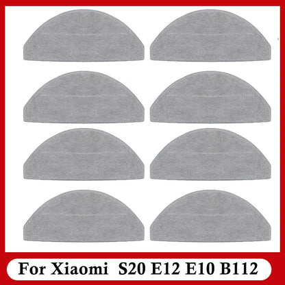 For Xiaomi S20 E12 E10 B112 Robotic Vacuum Cleaner Washable Mop Cloth Replacement Accessories