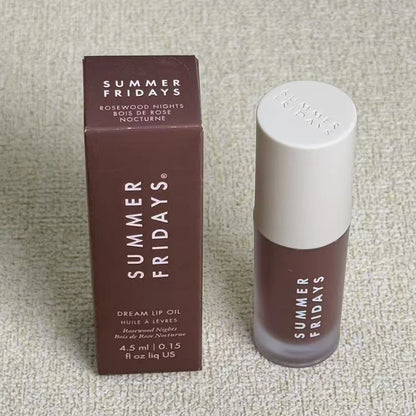 Summer Fridays Lip Balm Moisturizing Mirror Lip Gloss Lip Vanilla Pink Sugar Pink Guava Smell Lipstick Transparent Oil Makeup