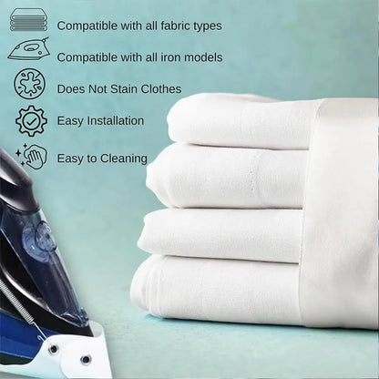 Universal Iron Protective Cover Shield, Iron Board Shoe Covers, Ironing Cloth to Protect Clothes, Electric Irons Protector Pads