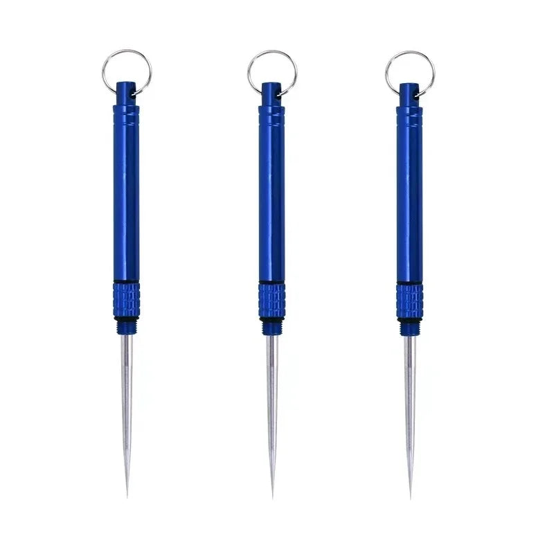 Outdoor Pocket Toothpick Titanium EDC Portable Mini Toothpick Fruit Fork Camping Tool Toothpick Tube Is More Durable Than Floss