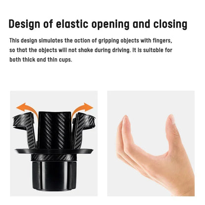 2026 Car Cup Holder Multifunction Adjustable Dual Cup Holder Expander Adapter Car Cup Mount Mobile Phone Holder