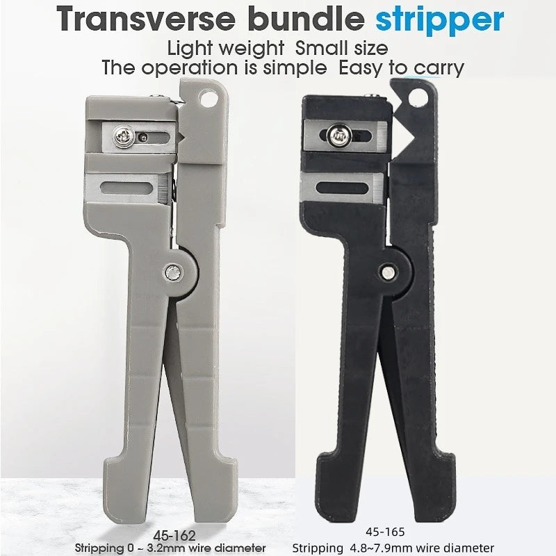 45-162 45-163 45-165 Fiber Optic Stripper Coaxial Cable Stripper Optical Cable Slitter Wire Stripper Tool Beam Tube Stripper