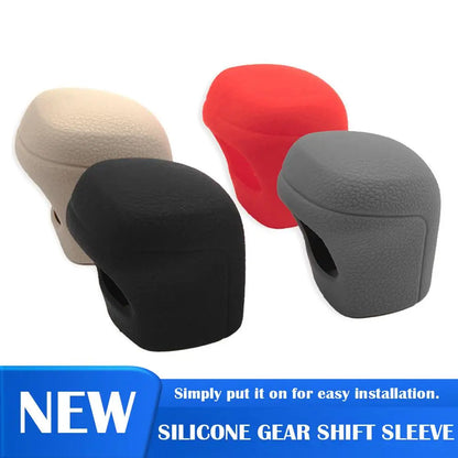 Car Silicone Automatic Gear Shift Knob Cover Antislip Shifter Univeral Fit Shifter Handle For Toyota C-HR For Camry Corolla